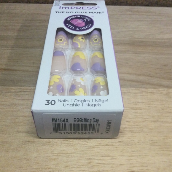 🆕 imPress Press-On Nails - Eggciting Day - Picture 2 of 3